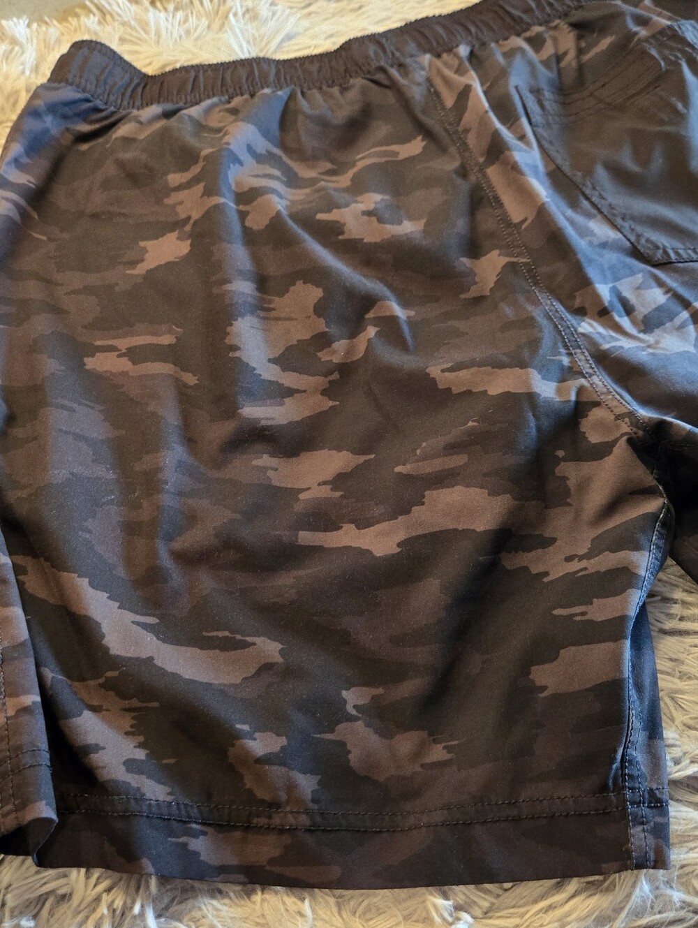 Vuori Shorts  Lined Black Camo Quick Dry Lightweight Size XLarge - Picture 14 of 15